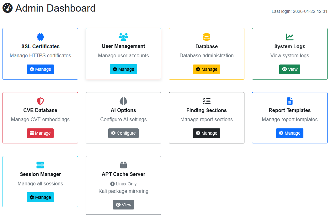 RTFMv2 Client interface preview