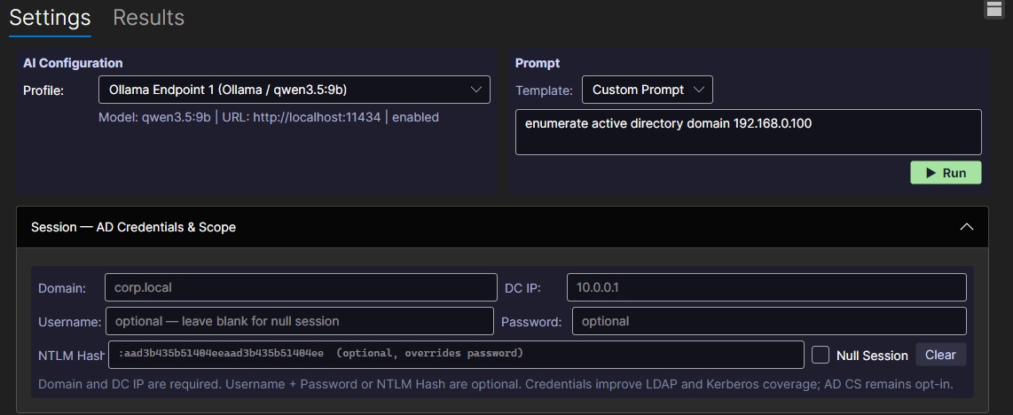 AI Active Directory Agent: Guided AD Enumeration with a Full Audit Trail